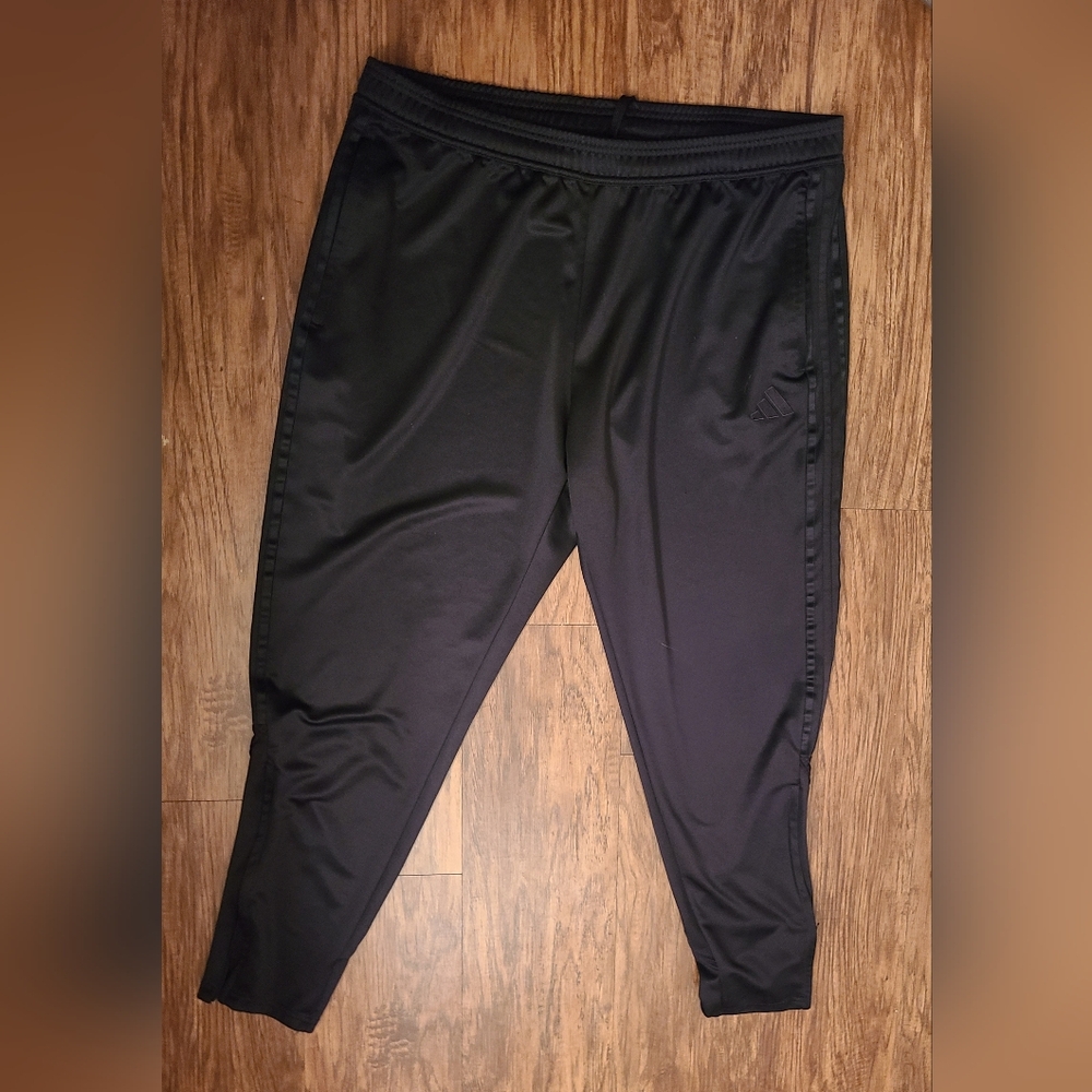 Adidas Black/Black Athletic Pants